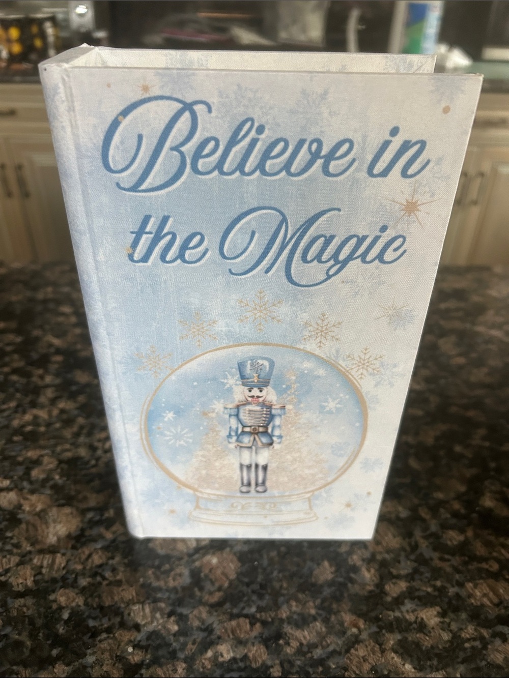 ASHLAND 9.5" BELIEVE IN THE MAGIC FAIRYTALE BOOK BOX DECOR